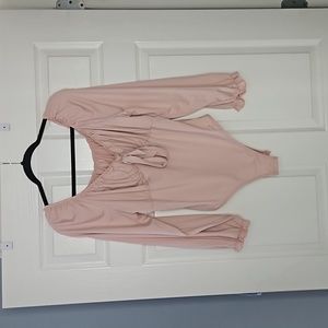 **buy 2 get 1 free***Blush pink body suit